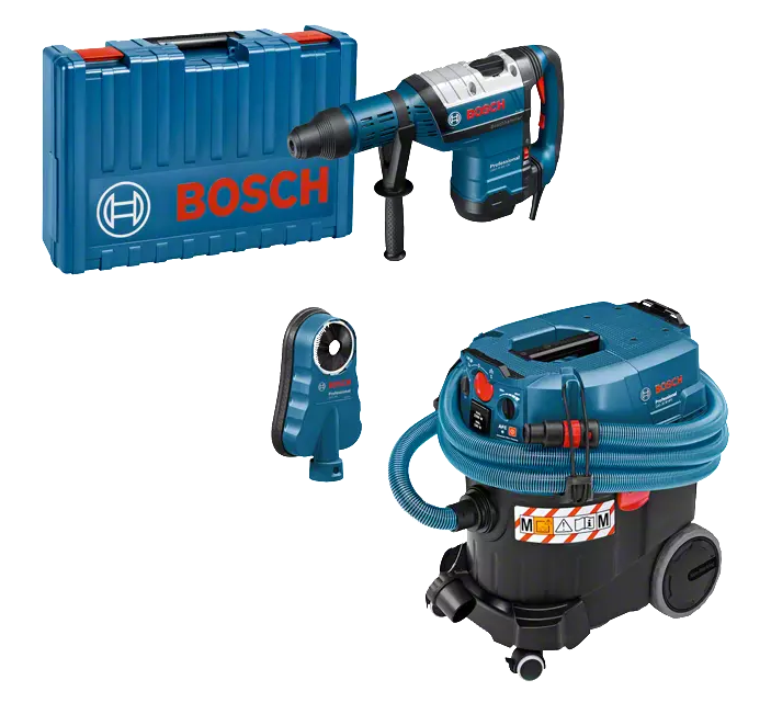 Bosch Blauw Toolkit Combipack GBH 8-45 DV + GAS 35 M AFC + GDE 68 (BE) (GBH 8-45 DV, GAS 35 M AFC, GDE 68) - 0615A50052