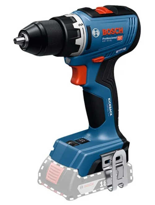 Bosch Blauw GSR 18V-65 accuboorschroevendraaier | 18V | Excl. accu&apos;s en lader - 06019N3200
