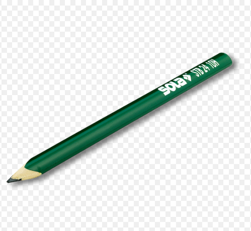 Sola Steenhouwerspotlood STB30, 30cm 10H groen (in doos van 100st.) - 66011120 - 66011120