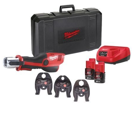 Milwaukee M12 ONEHPT-202C TH-Set | M12™ hydraulische subcompactperstool - 4933481036