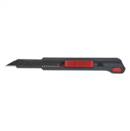 4K5 Tools Stevig cuttermes CR 9S | Roestvrije afbreekmesjes met carboncoating - 600.314A