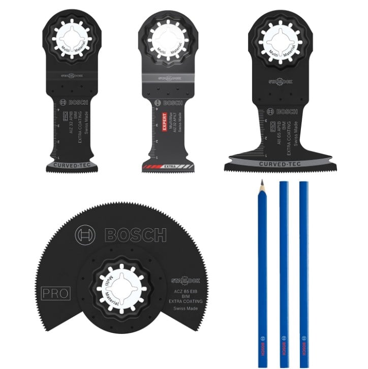 Bosch Accessoires Starlock Bladen | In mini L-box | + potloden - 061599766V