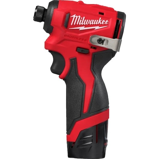Milwaukee M12 BLIDRC-202C Accu-slagschroevendraaier | 124Nm | Incl. 2x 2,0Ah accu en lader in koffer - 4933499690