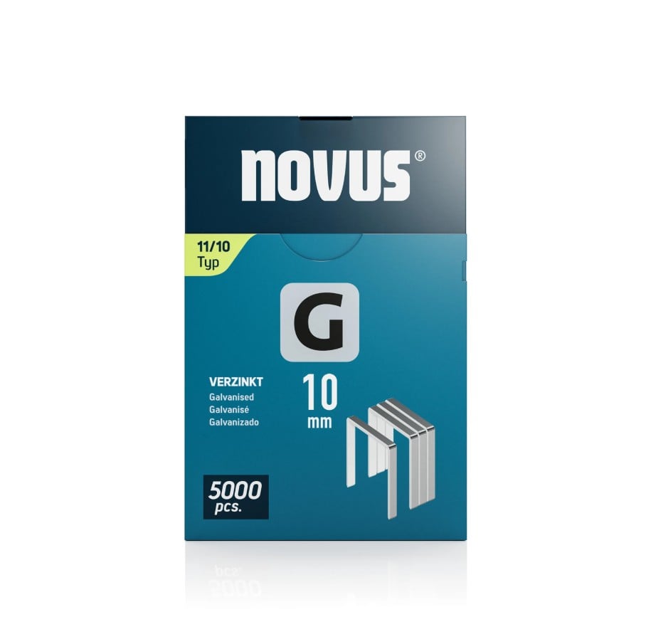 Novus Vlakdraad nieten G 11/10mm | | 5000 stuks - 042-0767
