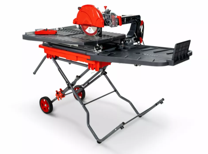 Rubi DT-250 MAX tegelzaagmachine | inklapbaar kruiwagenmodel | 90 cm | 2,4 pk - 58909