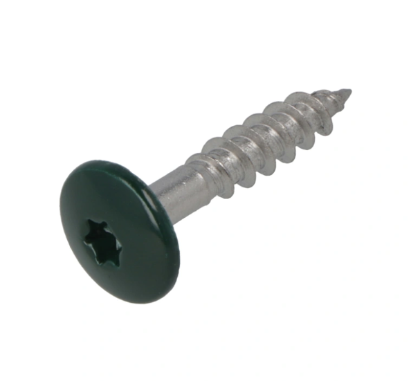 Hoenderdaal Hpl Schroef Rvs-A2 Torx TX20 Zuiver Wit Ral9010 4.8X25 | 100 stuks - 0346.30.37124
