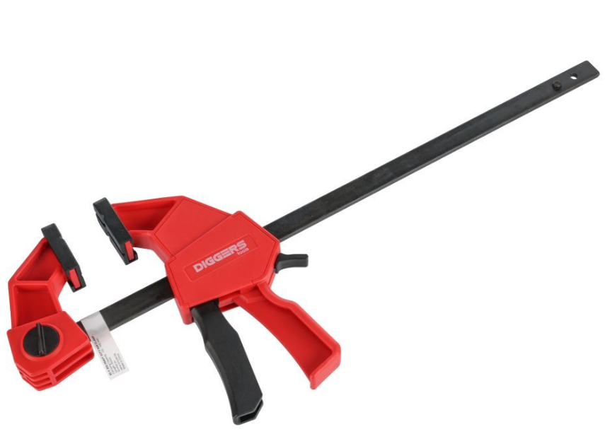 Diggers Zware Staafklemmen | 80x450 - DIG217 afbeelding