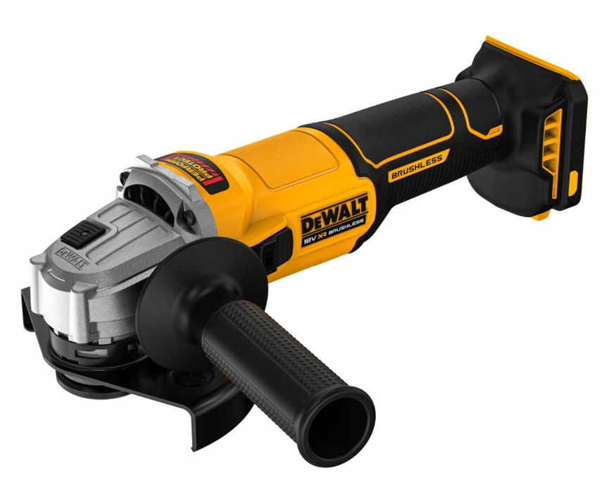 DeWalt DCG407N-XJ 18V XR Haakse Slijper | 125mm | Schuifschakelaar | Zonder accu's en lader - DCG407N-XJ