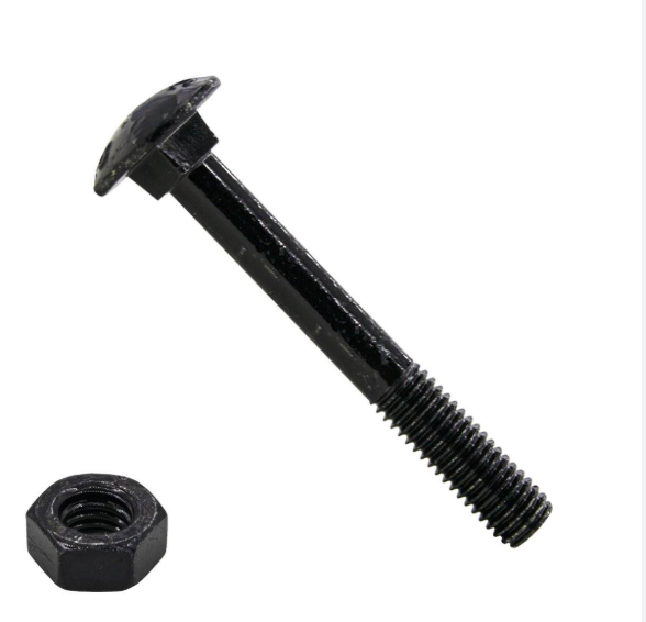 Waelbers Slotbout M8x30mm + Moer M8 zwart - 25 Stuk(s) - 965397.09