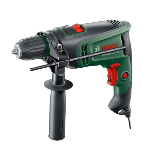 Bosch Groen Klopboormachine UniversalImpact 7500 | Incl. Dieptestop en additionele handgreep - 0603313401 afbeelding