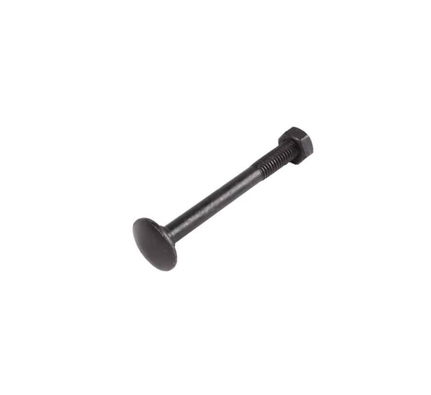 Waelbers Slotbout M6x30mm + Moer M6 zwart - 25 Stuk(s) - 963617.09