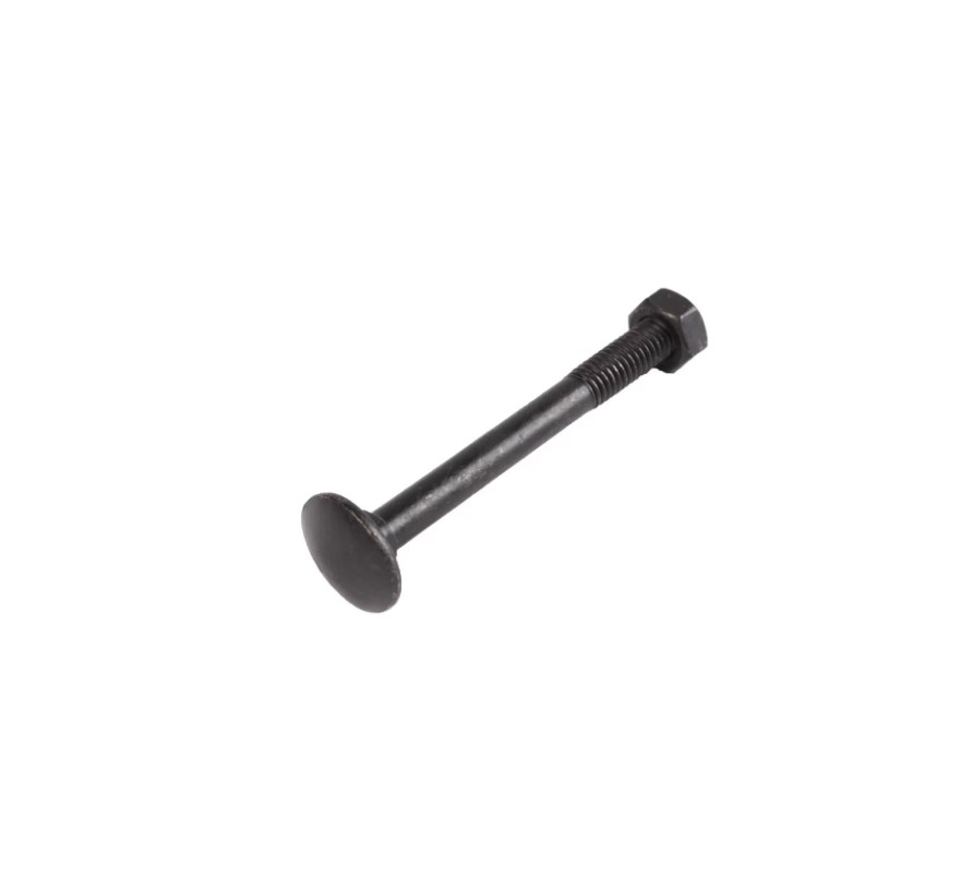 Waelbers Slotbout M6x40mm + Moer M6 zwart - 25 Stuk(s) - 963627.09