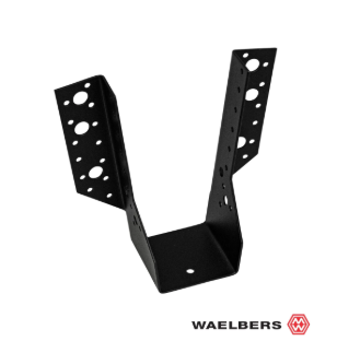 Waelbers Raveeldrager zwaar 440/71x184,5mm zwart TXT - 25 Stuk(s) - 8748EAN.09 afbeelding