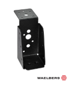 Waelbers Balkdrager metselwerk n.m 50x150mm zwart TXT - 20 Stuk(s) - 492628.46