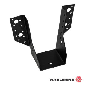 Waelbers Raveeldrager zwaar 250/50x100mm zwart TXT - 50 Stuk(s) - 846458.11