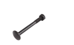 Waelbers Slotbout M8x90mm + Moer M8 zwart - 25 Stuk(s) - 9697.09