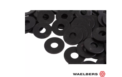 Waelbers Sluitring M6x12mm zwart DIN125 - 50 Stuk(s) - 9707.11