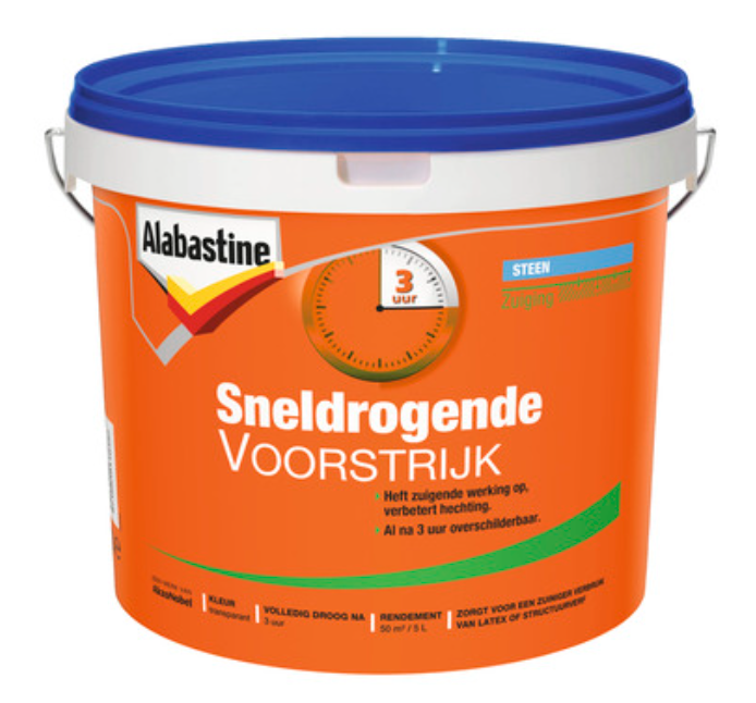 Alabastine Voorstrijk Sneldrogend 5L - 5129718