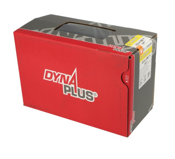 Dynaplus Unischroef/Spaanplaatschroef Verzinkt Platkop Deeldraad Torx TX25 4.5X100/55 | 200 stuks - 0281.01.34801 afbeelding 1