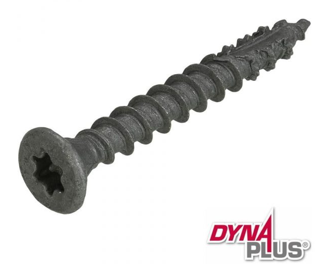 Dynaplus Constructieschroef Ar-Coating Platkop Voldraad +Snijpunt Torx TX30 6.0X50 | 100 stuks - 0281.08.49901