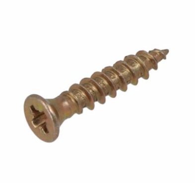 Hoenderdaal Spaanplaatschroef Glvz Pk-5Mm PZ1 3.0X12 | 200 stuks - 0263.02.12401