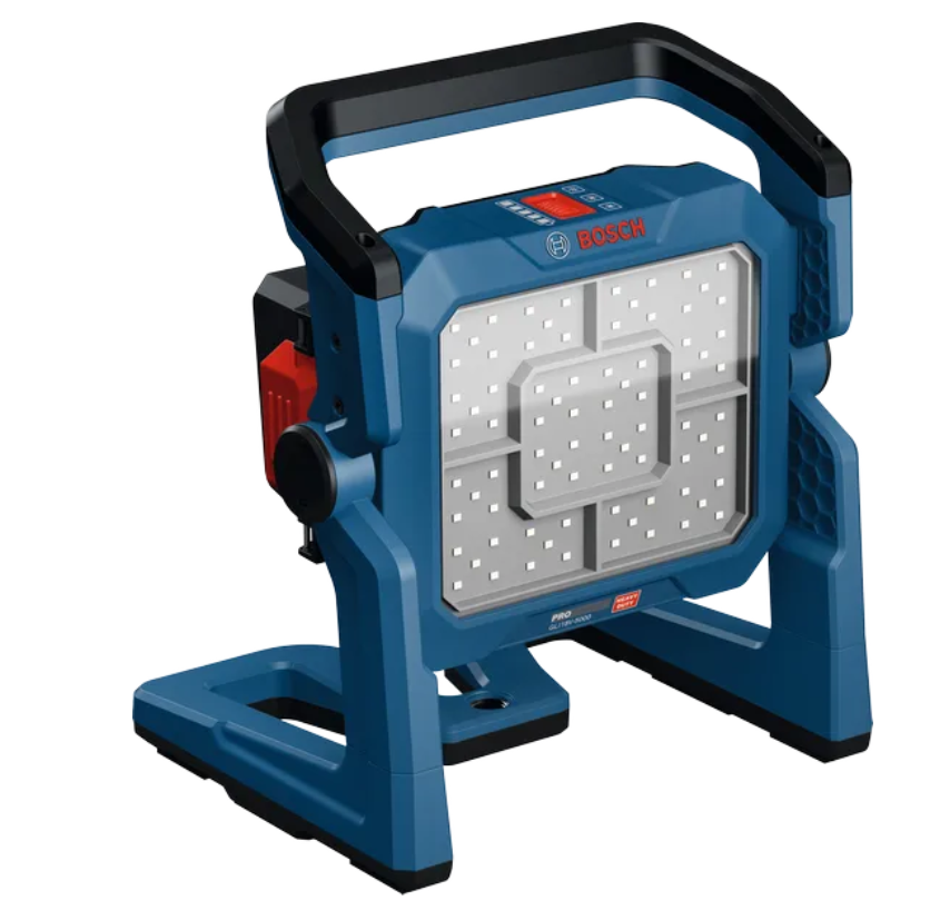 Bosch Blauw GLI 18V-5000 Professional | Bouwlamp 18V 5000 lumen | zonder accu's en lader in doos - 06019P5100