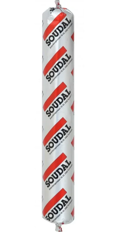 Soudal Silirub 2S | Sanitairkit | Transparant | 600 ml - 100749