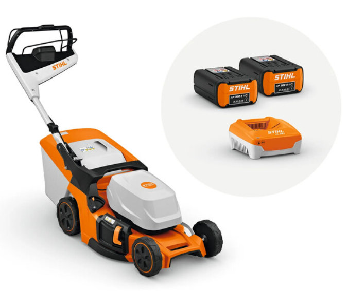 Stihl RMA 448.3 PV SET Accu Grasmaaier | Incl. 2x 7.2Ah AP 300S accu + AL301 lader - WA412000010