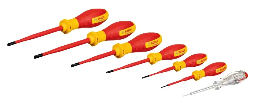 Bosch Blauw Schroevendraaierset SL/PH 7st. VDE - 1600A02NF7