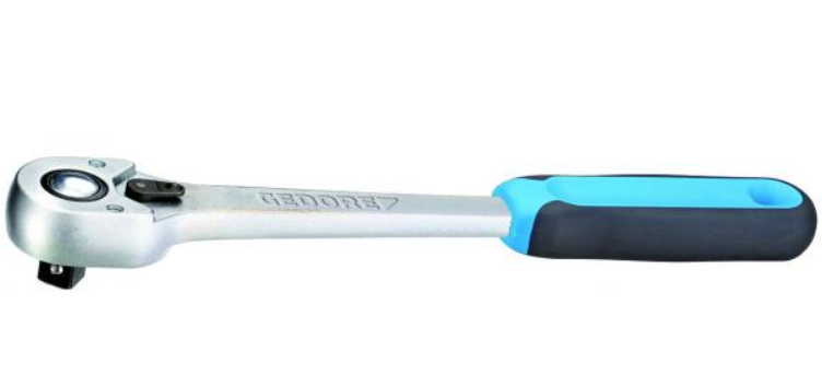 Gedore Doorsteek-Ratel | 1/2" | Zonder Aandrijfvierkant - 6144400