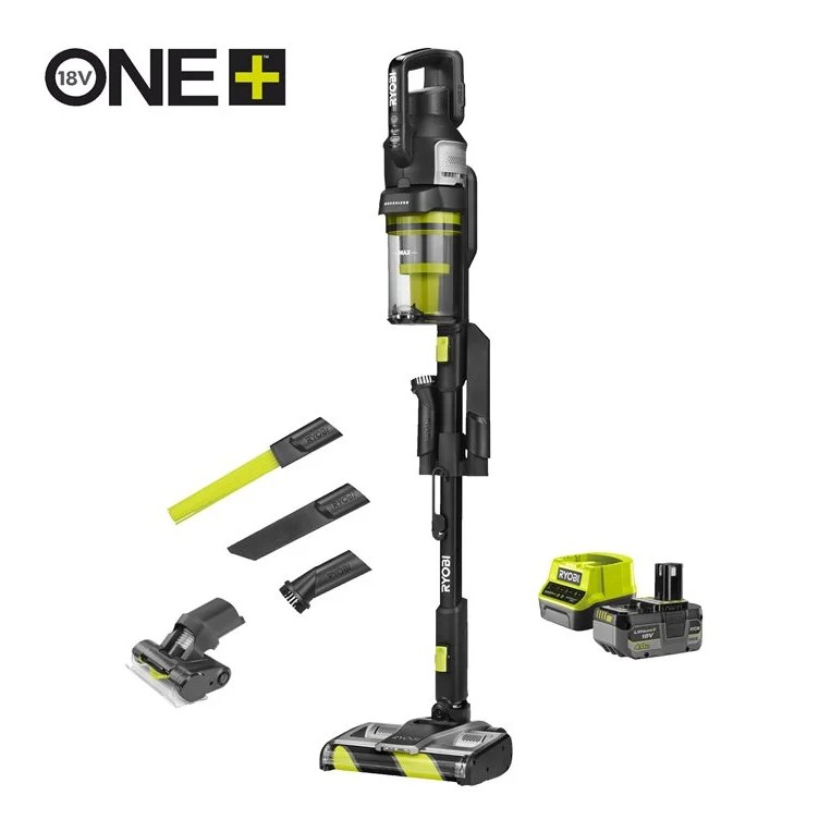 Ryobi RASV18BL-1X40GL Brushless Accu Steelstofzuiger ONE + | 18V | Incl. 1x 4.0Ah accu + lader - 5133006977