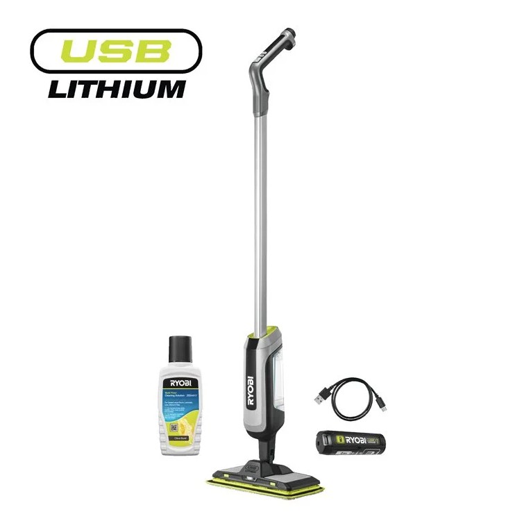Ryobi RSM4-120G Dweil 4V USB Lithium | Incl. accu (1x 1.0Ah accu) - 5133006688