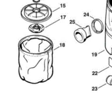 Stihl Filter cover - 49015020720