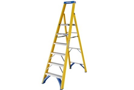 Fiberglass Trap Werner platform stepladder | 1x6 - 7170618