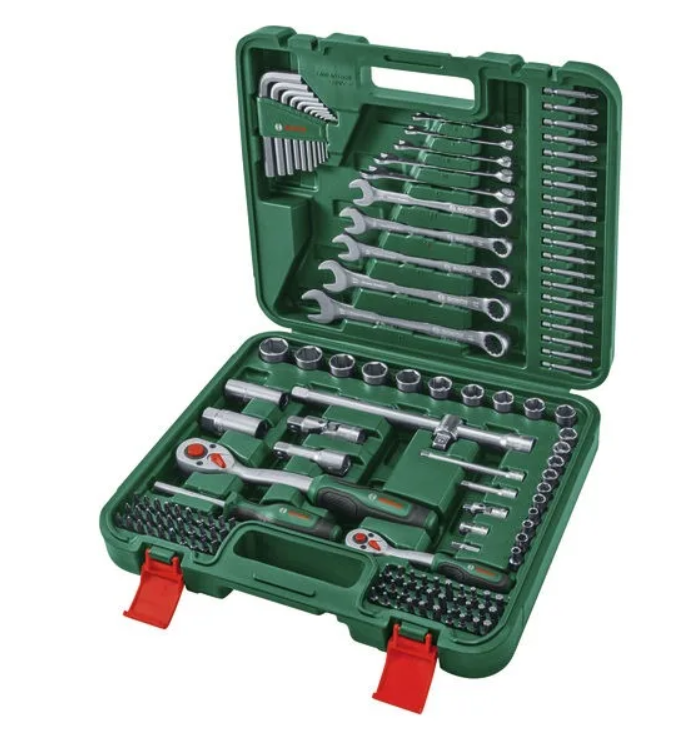 Bosch Groen Gereedschapsset Advanced 132 | 134-delig - 1600A039J0