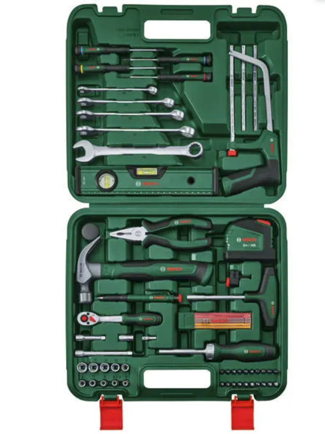 Bosch Groen Gereedschapsset Advanced 65 | 63-delig - 1600A039HY