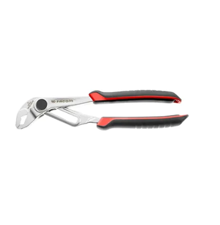 Facom multigrip tang met doorgestoken scharnier en snelle vergrendeling bi-materiaal handgreep 250mm - 181B.25CPEPB