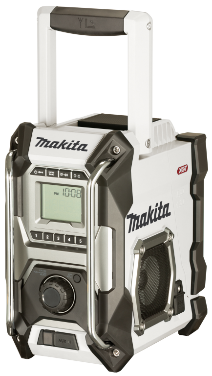 Makita MR001GZ01 | Bouwradio | Wit | FM/AM | Body | Zonder accu's en lader - MR001GZ01