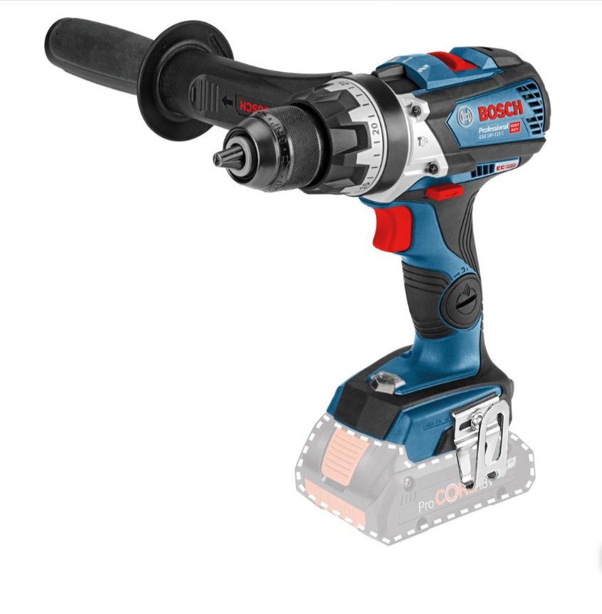 Bosch Blauw GSB 18V-110 C | Solo | Accuklopboor/schroefmachine | zonder accu's en lader - 06019G0309