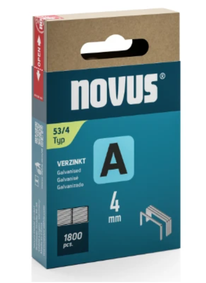 Novus Dundraad nieten A 53/4mm | 1800 stuks - 042-0354 - 042-0772