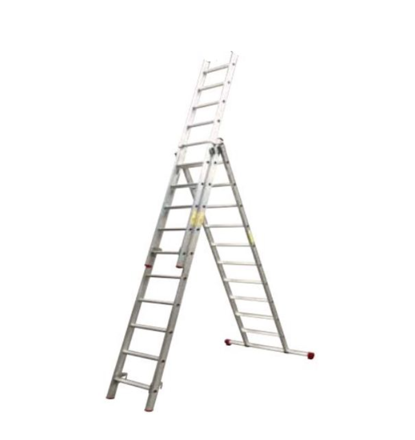 Little jumbo Reformladder SuperPRO | 3 x 8 treden | met stabilisatiebalk - 1250470308