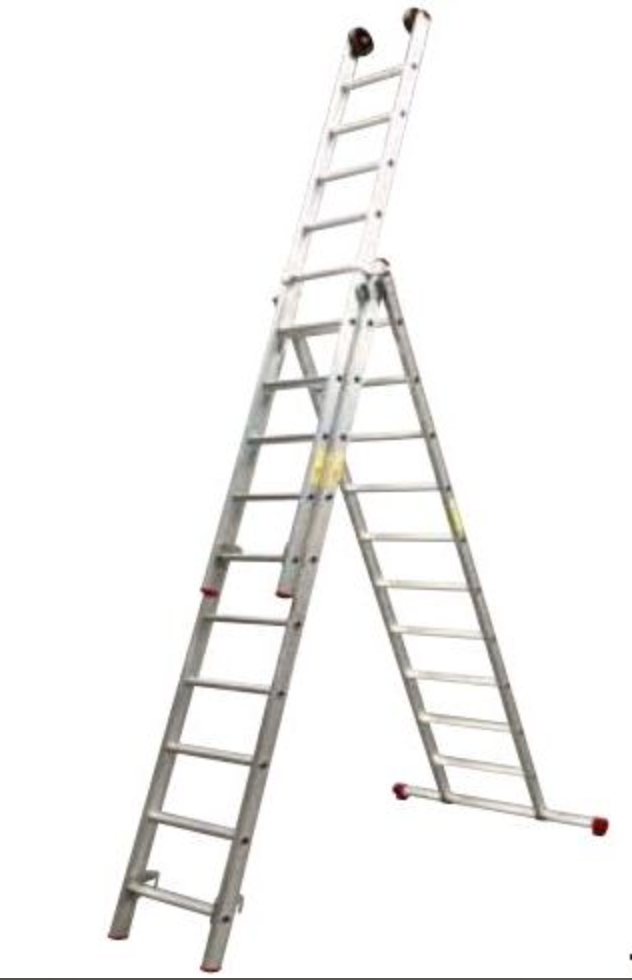 Little jumbo Reformladder SuperPRO | 3x10 treden | met stabilisatiebalk - 1250470310