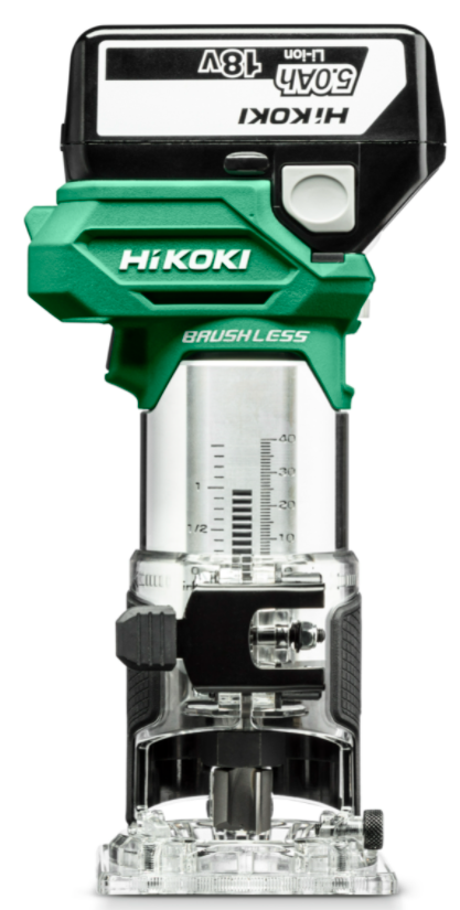 Hikoki M1808DAWPZ | Accu kantenfreesmachine | 18 V | 2 x 5.0 accu&apos;s | HSC III - M1808DAWPZ