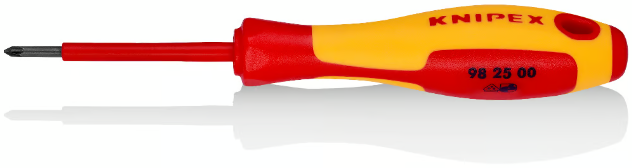 Knipex Schroevendraaier voor kruiskopschroeven Pozidriv© 162 mm - 982500