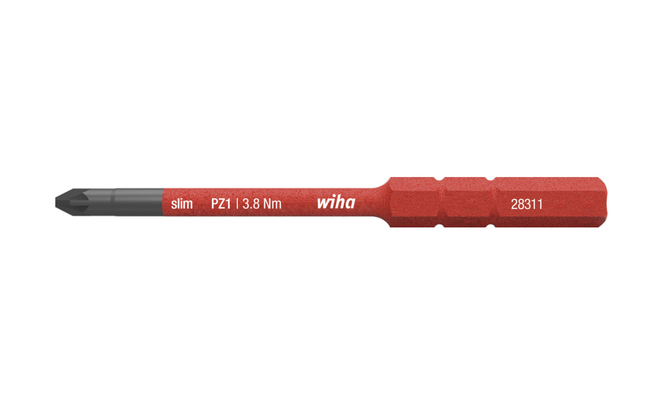 Wiha Omkeerkling | PZD 2 x 75 mm | VDE geïsoleerd | 1 stuk - 34586 34586