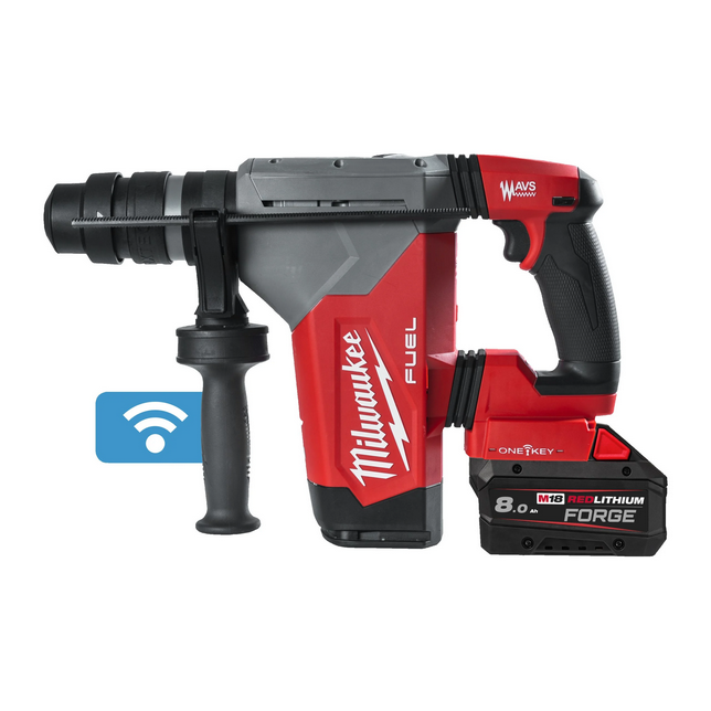 Milwaukee M18 ONEFHPX-802X SDS-plus boorhamer | Incl. accu&apos;s en lader - 4933500234