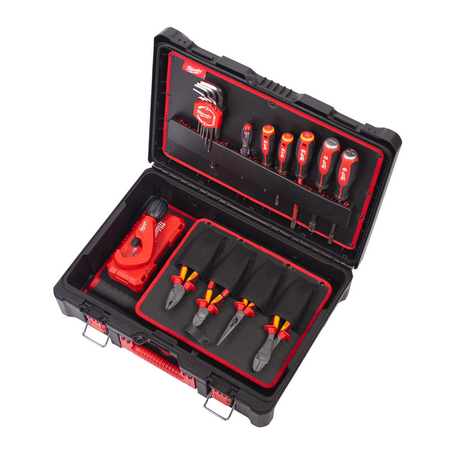 Milwaukee PACKOUT Gereedschapset voor loodgieters | 74-delig - 4932499467