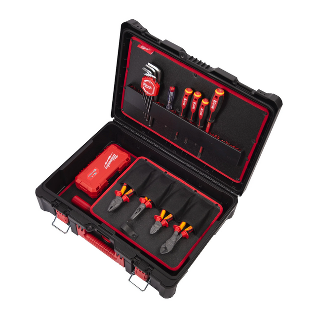 Milwaukee PACKOUT Gereedschapset voor elektriciens | 62-delig - 4932499466
