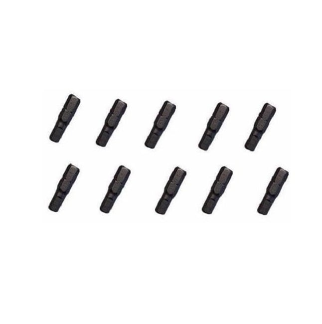 Brüder Mannesmann Inbussleutelbits 25 mm 7 mm set van 10 - 20256