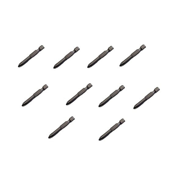 Brüder Mannesmann Phillips-bits 50 mm maat PH3 set van 10 - 20303